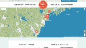 Live and Work in Maine Finder Tool